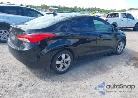 2013 Hyundai Elantra Gls from USA, damaged, VIN 5NPDH4AE4DH416637